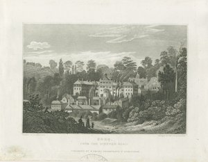 Ninevah Yolundan Soho Fabrikası: çelik gravür, nd [c 1830] (baskı) by Frederick Calvert