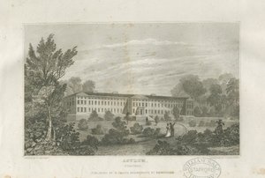 Stafford - İltica: gravür, nd [c 1830] by Frederick Calvert