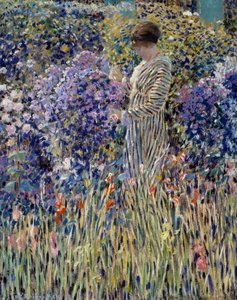 Bahçedeki kadın, yaklaşık 1912, Frederick Carl Frieseke