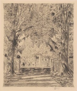 Bir Easthampton İdil, 1923. by Frederick Childe Hassam