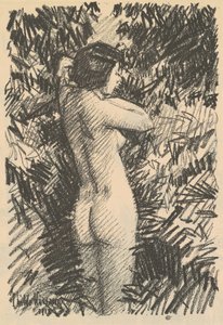 Çıplak [rekto], 1918. by Frederick Childe Hassam