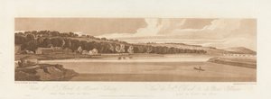 Pont de Seve 1802'den alınan St. Cloud ve Mt. Views in Paris'ten 18. Levha, B1981.25.2627 levhasının Emanuel Cilt çizimi