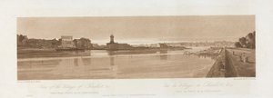Pont de la Concorde 1803'ten alınan Chaillot & C. Köyü'nün görünümü; Views in Paris'ten Levha 17, B1981.25.2626 levhasının Emanuel Hacim takibi