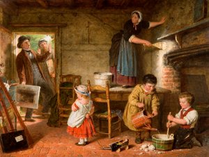 Dehşete Düşmüş Sanatçı, 1866