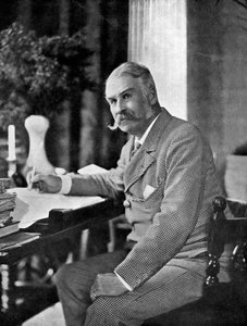 Sir William Schwenck Gilbert 1836-1911, İngiliz oyun yazarı ve mizahçı, 1911-1912. by Frederick Downer and Sons
