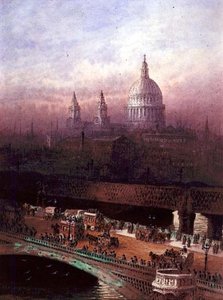 Blackfriars Köprüsü ve St. Paul