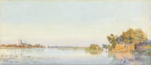 Mesih Kilisesi Feribotu by Frederick George Cotman