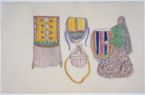 eşyaları olan kadın by Frederick Gokliz