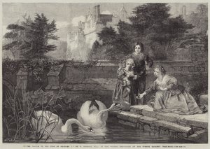 Charles I Zamanında Hever Kalesi by Frederick Goodall