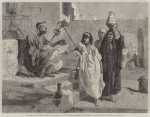 Nubian Kölenin Şarkısı by Frederick Goodall
