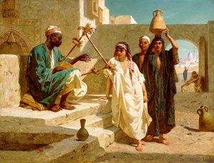 Nubian Kölenin Şarkısı, 1864