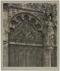 Bourges Katedrali: Nef Altında Crypt, c. 1900.