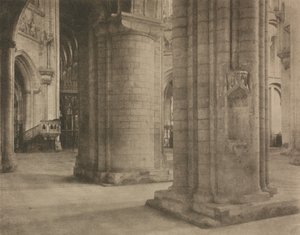 Kamera Çalışması: Ely Katedrali: Nave ve Sekizgen Karşısında, 1903. by Frederick Henry Evans