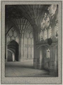 Gloucester Katedrali - Cloisters: Güney ve Batı Sokakları, c. 1900. by Frederick Henry Evans