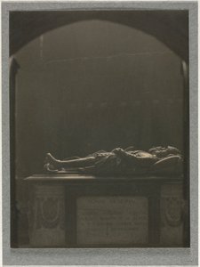 Westminster Abbey, Sir Georges Villiers'in Mezarı d. 1605, c. 1900.
