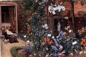 Bahçe Sınırı by Frederick Hamilton Jackson
