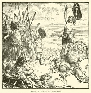 Edwin'in Hatfield'da Ölümü by Frederick Henry Townsend