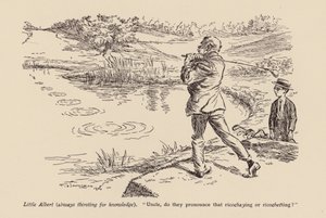 "Amca, Ricoshaying mi Ricochetting mi Diye Telaffuz Ediyorlar" (lito) by Frederick Henry Townsend