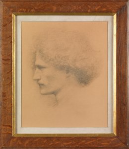 Ignacy Jan Paderewski (platinotip) by Frederick Hollyer