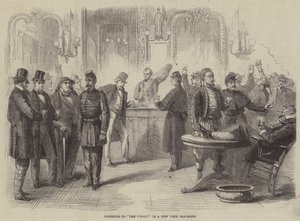 Birliğe İçmek! bir New York Bar Odasında by Frederick John Skill