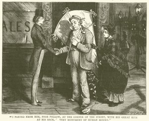 David Copperfield için İllüstrasyon by Frederick L. Bernard