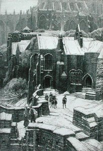 Almonry, Chipping Campden 1925 (gravür) by Frederick Landseer Maur Griggs
