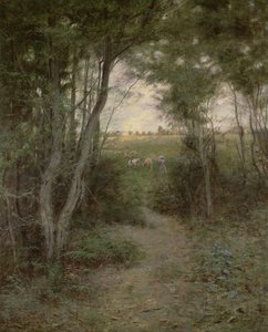 Heidelberg yakınlarındaki Bush, Melbourne, 1898