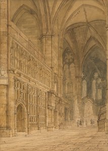 Gezici, Westminster Abbey by Frederick Nash