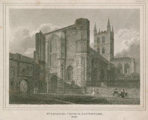 Aziz Kurtarıcı Kilisesi, Southwark, Surrey by Frederick Nash