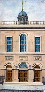 Trinity Şapeli, Conduit Caddesi, Westminster, Londra, 1801. by Frederick Nash