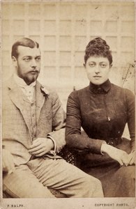 Prens George ve Prenses Victoria by Frederick Ralph