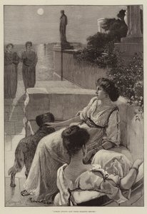 Yaklaşan Olaylar Gölgelerini Daha Önce Düşürüyor by Frederick Sargent
