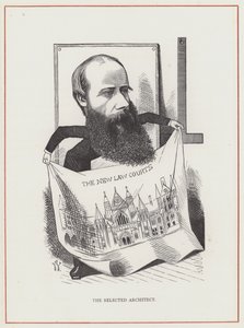 George Edmund Caddesi, Mimar, Yeni Hukuk Mahkemeleri by Frederick Waddy