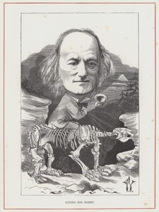 Profesör Richard Owen by Frederick Waddy