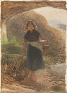 midye toplayıcı by Frederick Walker