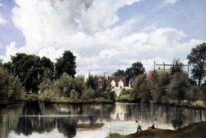Nehir manzarası, Suffolk