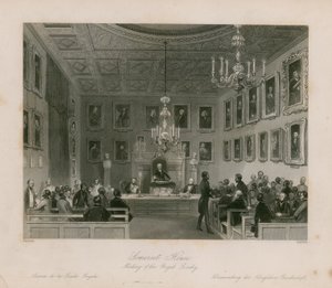 Somerset House, Kraliyet Cemiyeti toplantısı