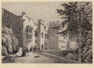 Brougham Hall, Westmoreland (gravür)