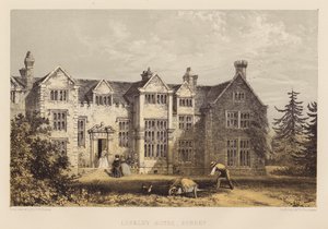 Loseley Evi, Surrey (aquatint) by Frederick William Hulme