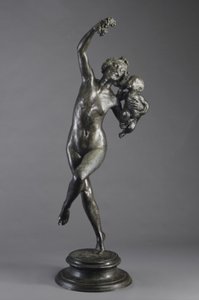 Bacchante ve Bebek Faun