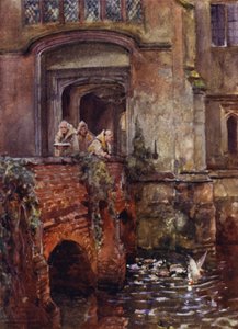 Baddesley Clinton Salonu by Frederick William Newton Whitehead