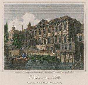 Balıkçılar Salonu, Upper Thames Street, Londra by Frederick Wilton Litchfield Stockdale