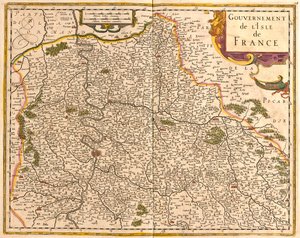 Île-de-France, Fransa by Frederick de Wit