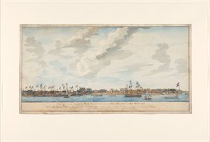 Paramaribo şehrinin ve Zeelandia Kalesi