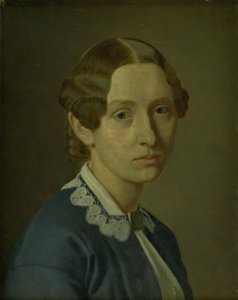 Thomasine Ludvigne Vermehren, b. Grüner, sanatçının eşi
