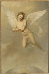 Cupidon - Cupid, Westin, Fredric (1782-1862). Tuval üzerine yağlıboya