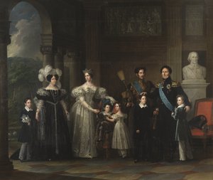 Bernadotte ailesi (İsveç ve Norveç monarşisi): Oscar I (1799-1859), Desiree Clary (1777-1860), Josephine de Leuchtenberg (1807-1867), Charles XV (1826-1872), Oscar II (1829-1907) , Charles XIV Jean (1763-1844), Prens Gustave (1827-1852) ve Prens