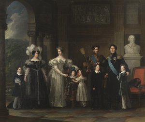Bernadotte ailesi, 1837