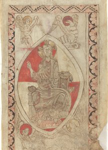 İsa Majesteleri [rekto] by French 12th Century