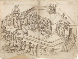Zengin Bir Ailede Bir Bilginin Hayatının Alegorisi [fol. 3 verso / 4 recto]